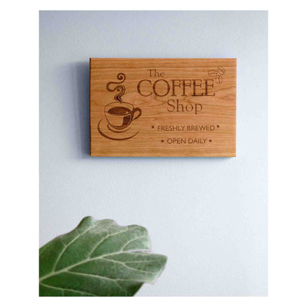 Wall Art Coffee Nook Wall Art, Autumn Woods Collective, Custom Wooden Gifts