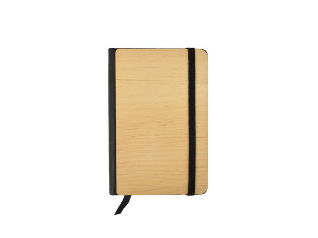 Pocket Notebook American Hardwoods Pocket Notebook, Autumn Woods Collective, Custom Wooden Gifts
