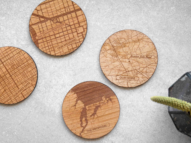 City Map Coasters