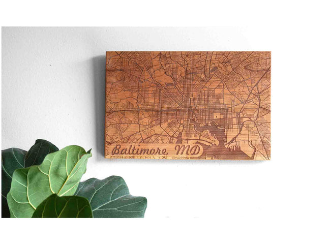 City Map Wall Art