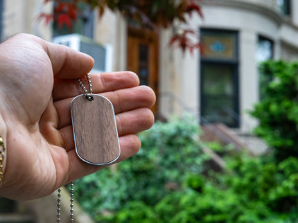  Pro Roe 1973 Dogtag, AppleTree Collective, Custom Wooden Gifts