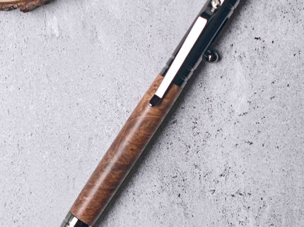 Ballpoint Pen Bolt Action Tech Pen, AppleTree Collective, Custom Wooden Gifts