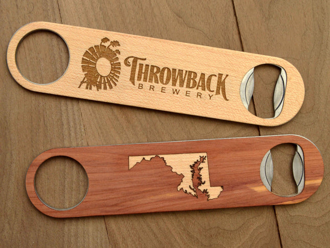 American Hardwoods Bottle Opener