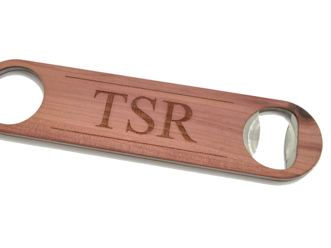 American Hardwoods Bottle Opener