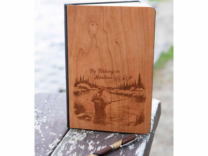 Prompted Journals Prompted Fisherman's Log, AppleTree Collective, Custom Wooden Gifts