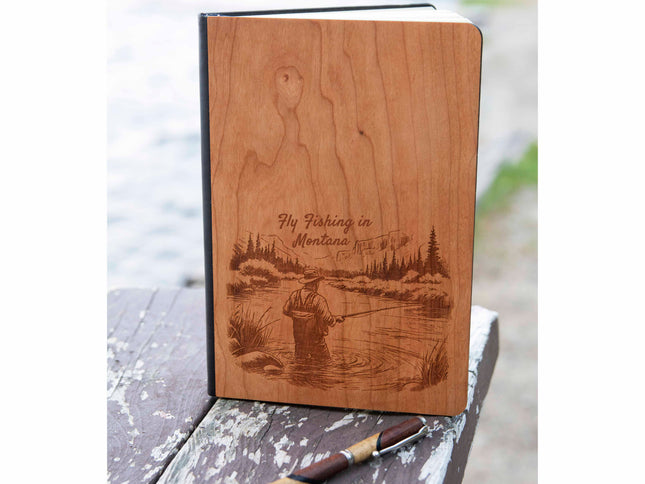 Prompted Journals Prompted Fisherman's Log, AppleTree Collective, Custom Wooden Gifts