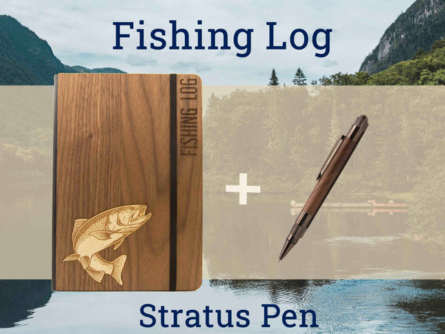 Gift Sets Prompted Fishing Gift Set, AppleTree Collective, Custom Wooden Gifts