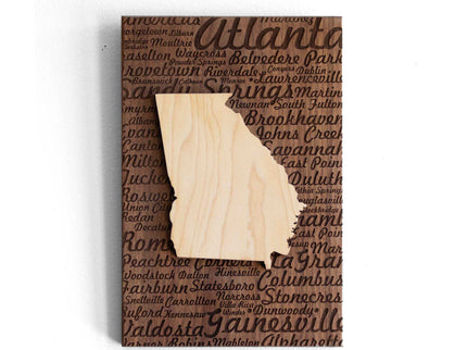 Your State Wooden Wall Art