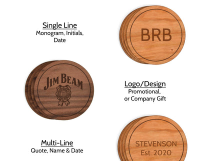 Solid Wood Coasters