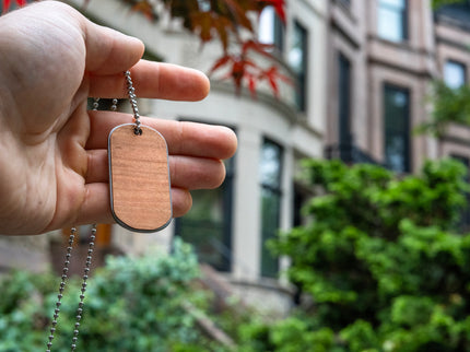  Pro Roe 1973 Dogtag, AppleTree Collective, Custom Wooden Gifts