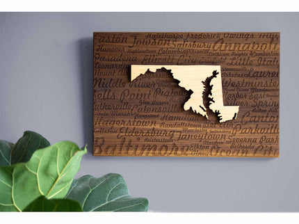 Your State Wooden Wall Art