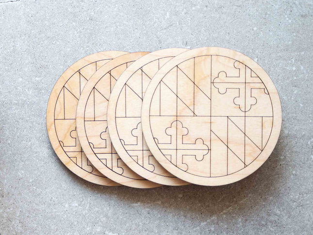 Maryland Flag Coasters