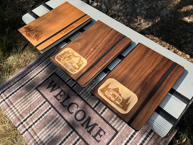 Gift Sets Prompted Camping Gift Set, AppleTree Collective, Custom Wooden Gifts