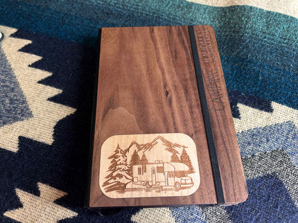 Prompted Journals Prompted Camping Journal, AppleTree Collective, Custom Wooden Gifts