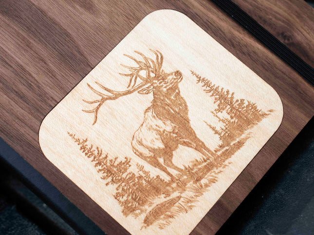 Prompted Journals Prompted Hunting Journal, AppleTree Collective, Custom Wooden Gifts