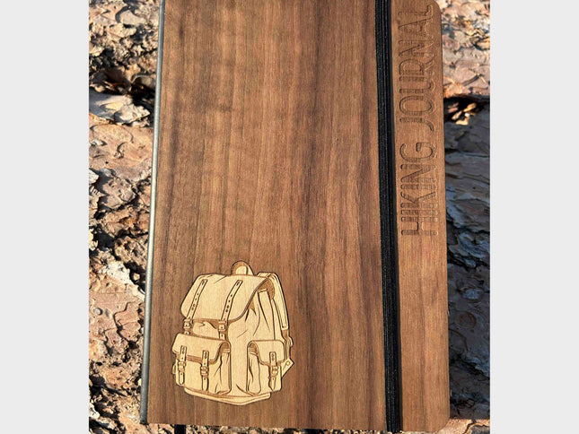 Prompted Journals Prompted Hiking Journal, AppleTree Collective, Custom Wooden Gifts