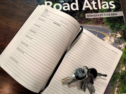 Prompted Journals Prompted Road Trip Journal, AppleTree Collective, Custom Wooden Gifts