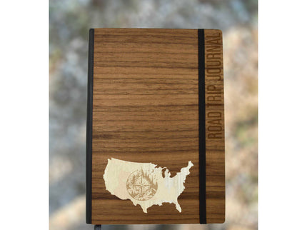 Prompted Journals Prompted Road Trip Journal, AppleTree Collective, Custom Wooden Gifts