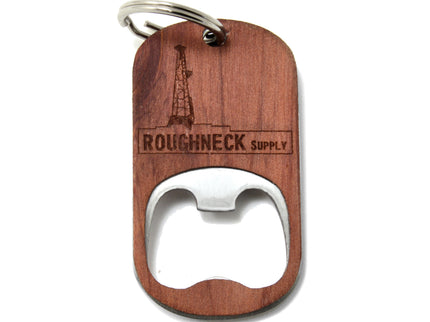 Desert Cactus Bottle Opener Keychain