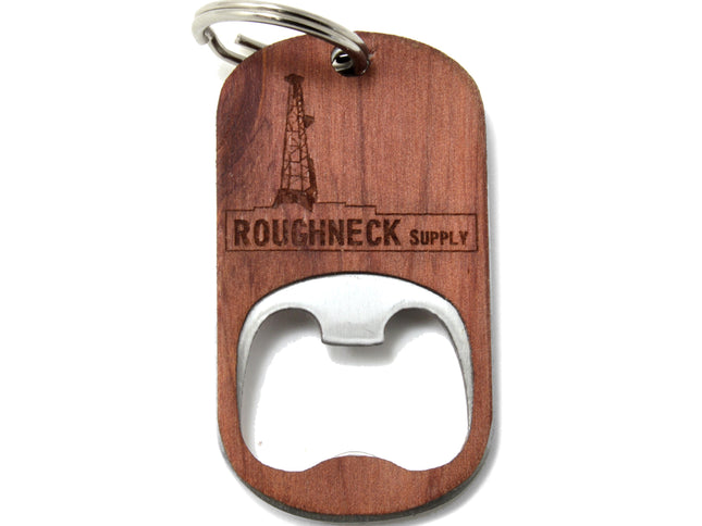 Desert Cactus Bottle Opener Keychain