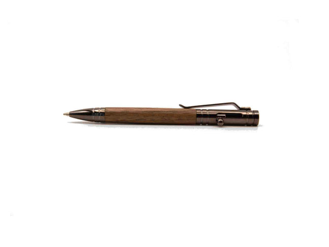 Ballpoint Pen Bolt Action Tech Pen, Autumn Woods Collective, Custom Wooden Gifts