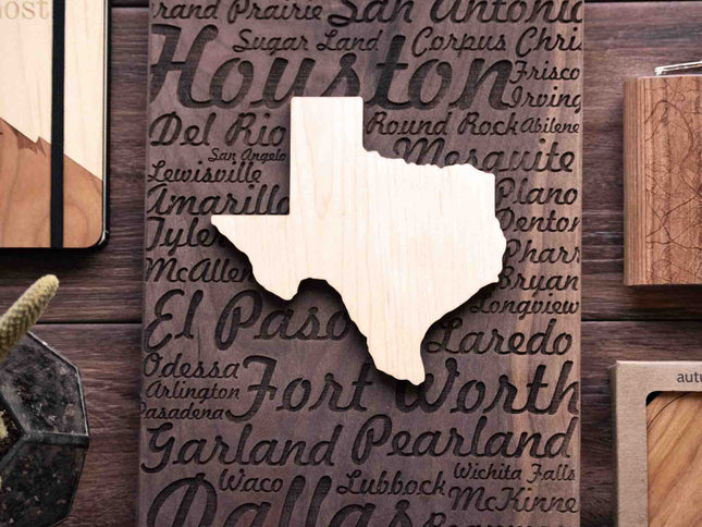 Dropship Products Your State Wooden Wall Art, AppleTree Collective, Custom Wooden Gifts
