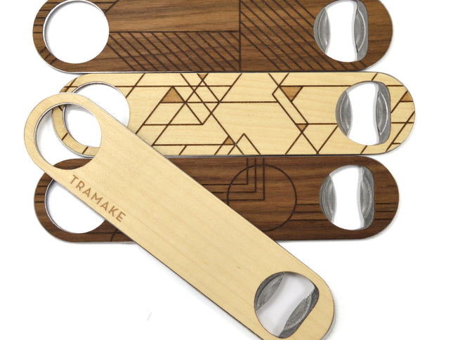 American Hardwoods Bottle Opener
