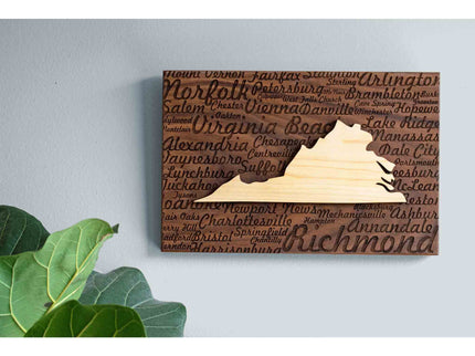 Your State Wooden Wall Art