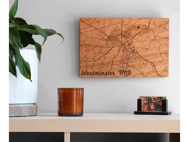 City Map Wall Art