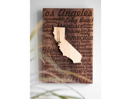 Your State Wooden Wall Art
