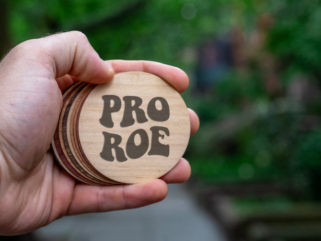  Pro Roe Sticker, Autumn Woods Collective, Custom Wooden Gifts