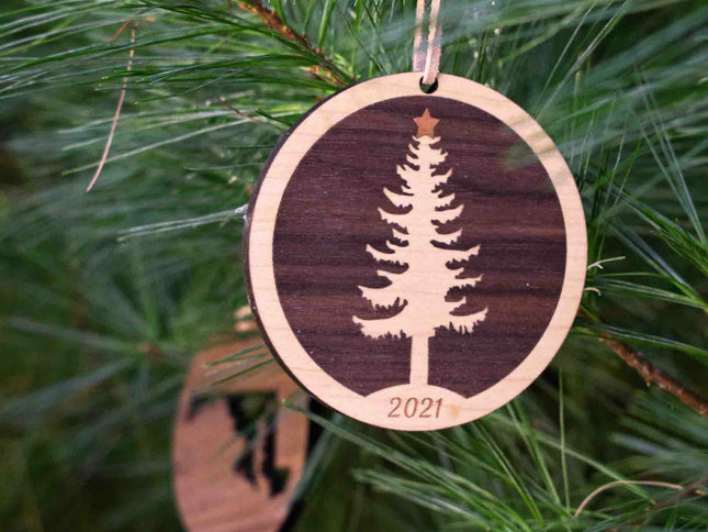 Christmas Tree Holiday Ornament - Autumn Woods Co.