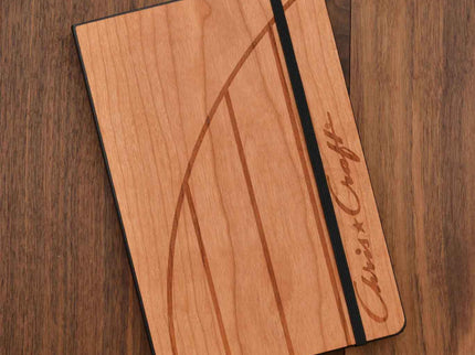 Corporate Gift Custom Wooden Notebooks, Autumn Woods Collective, Custom Wooden Gifts