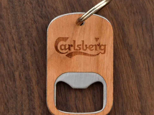 Keychain Opener Custom Keychain Opener, Autumn Woods Collective, Custom Wooden Gifts