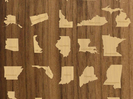 Your State Wine Stopper - Autumn Woods Co.