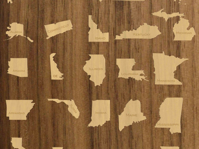 Your State Wine Stopper - Autumn Woods Co.