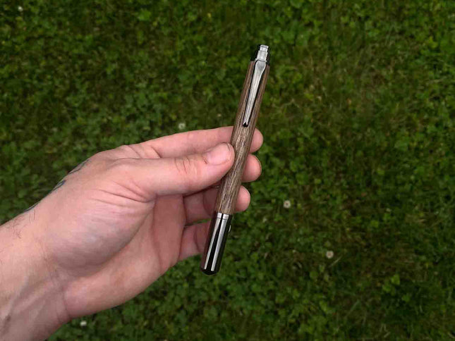 Fountain or Rollerball Handcrafted Equinox Rollerball Pen, Autumn Woods Collective, Custom Wooden Gifts