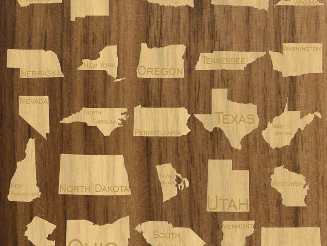 Your State Wine Stopper - Autumn Woods Co.
